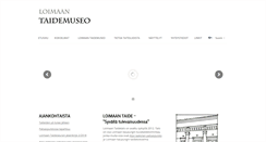 Desktop Screenshot of loimaantaidemuseo.fi